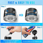 Magnetic Phone Holder Device - For Car/Mirror/Gym Use it Anywhere - Double-sided, 360° rotation