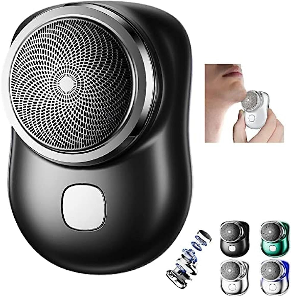 Mini Shaver Portable Electric Razor - Wet & Dry Washable - Best Quality