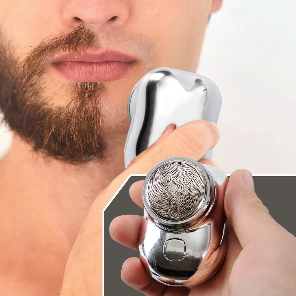 Mini Shaver Portable Electric Razor - Wet & Dry Washable - Best Quality