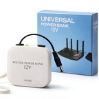 WiFi Router UPS Power Bank, 12 Volts, 20,000 mAH Battery - 5 to 7 Hours Battery Life - Best Quality
