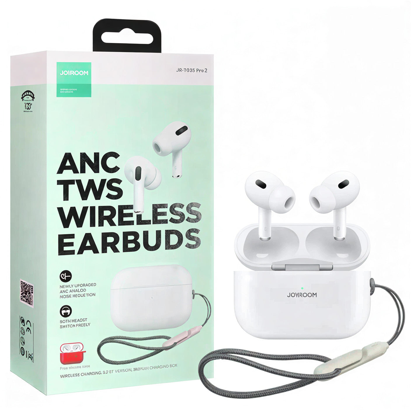 Joyroom JR‑T03S Pro Original - Premium Quality Sound (ANC) and Long Battery Timing