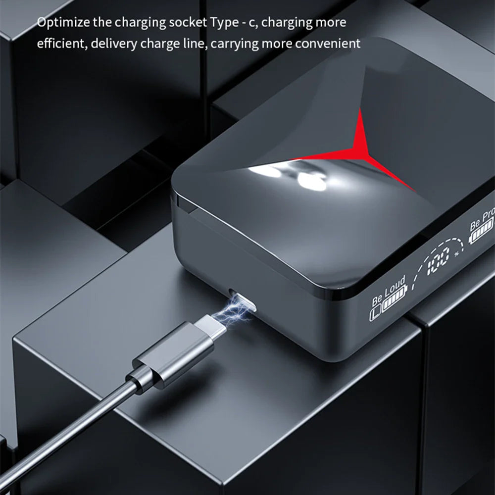 M90 Pro Gaming Earbuds – Bluetooth 5.3 Wireless Earphones with ENC Noise Reduction