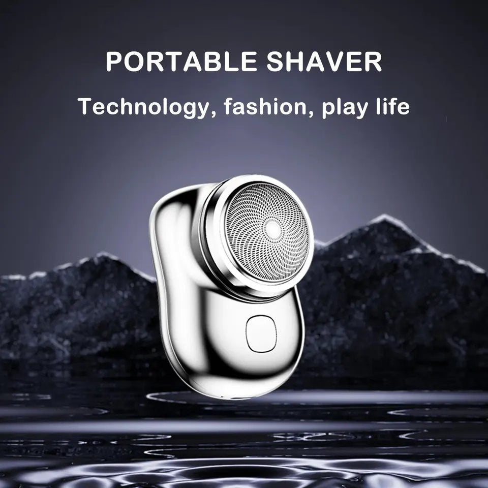 Mini Shaver Portable Electric Razor - Wet & Dry Washable - Best Quality