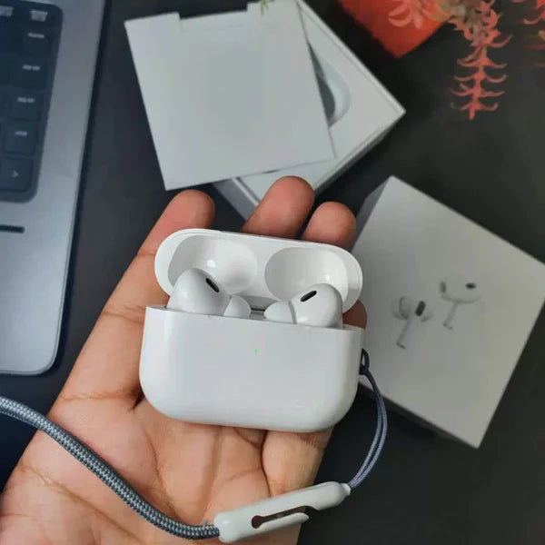 AirPods Pro 2nd Generation - Premium Quality Earbuds - ANC working + Buzzer addition