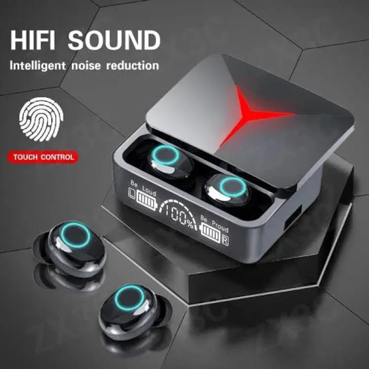 M90 Pro Gaming Earbuds – Bluetooth 5.3 Wireless Earphones with ENC Noise Reduction